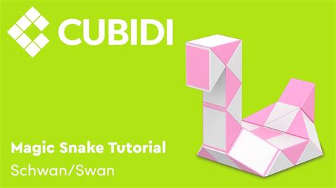 Step by step guide for the Cubidi magic snake